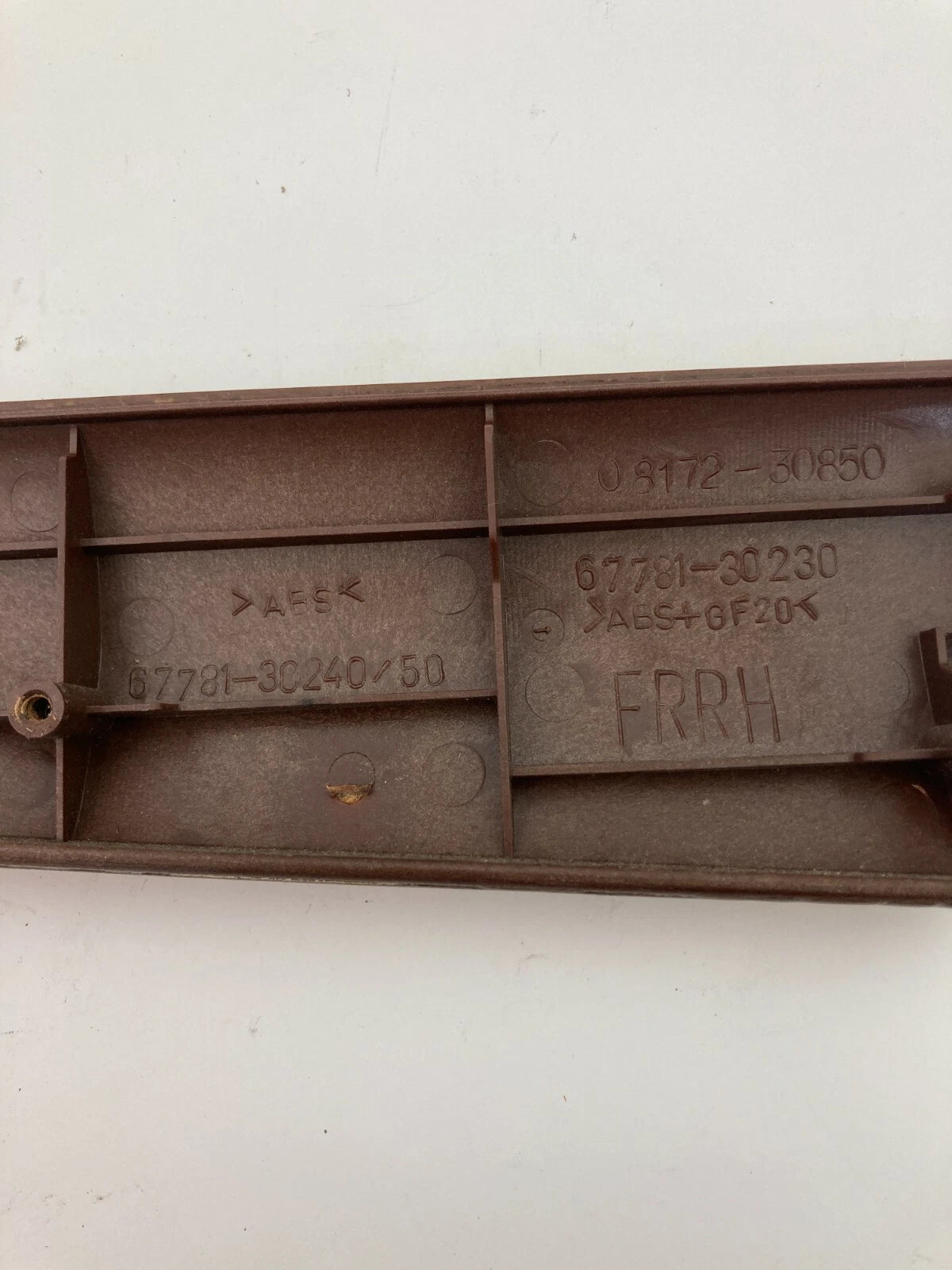 98-05 LEXUS GS300 01-05 GS430 FRONT RIGHT DOOR PANEL TRIM WOODGRAIN MOLDING