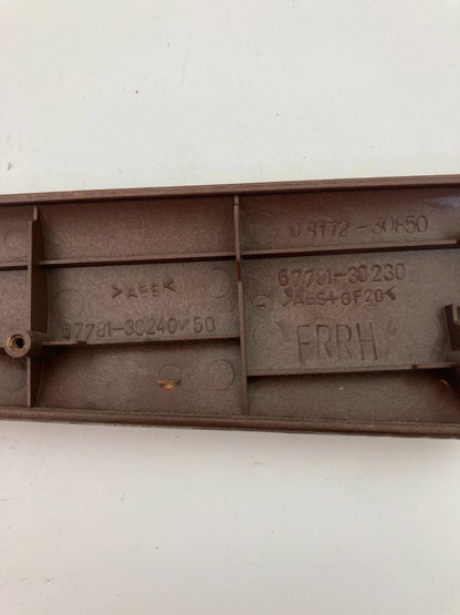 98-05 LEXUS GS300 01-05 GS430 FRONT RIGHT DOOR PANEL TRIM WOODGRAIN MOLDING