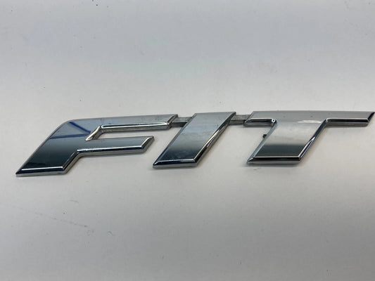 2009-2013 HONDA FIT REAR TRUNK EMBLEM LOGO LETTERS FIT SYMBOL CHROME OEM