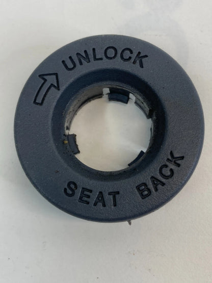 98 99 HONDA ACCORD REAR SEAT BACK UNLOCK LOCK CYLINDER COVER BEZEL OEM FACTORY