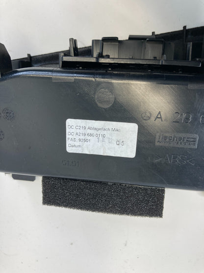 2006 Mercedes-Benz CLS500 Front Center Console Armrest Compartment Storage Tray