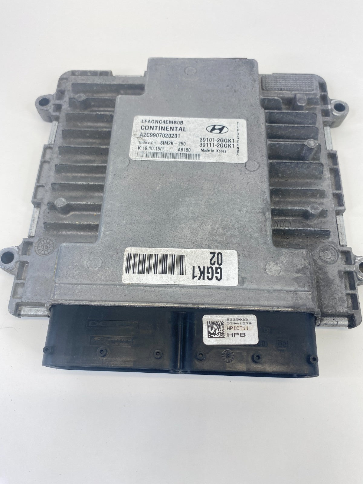 2015-2017 Hyundai Sonata Engine Computer Control Module ECM ECU PCM 39101-2GGK1