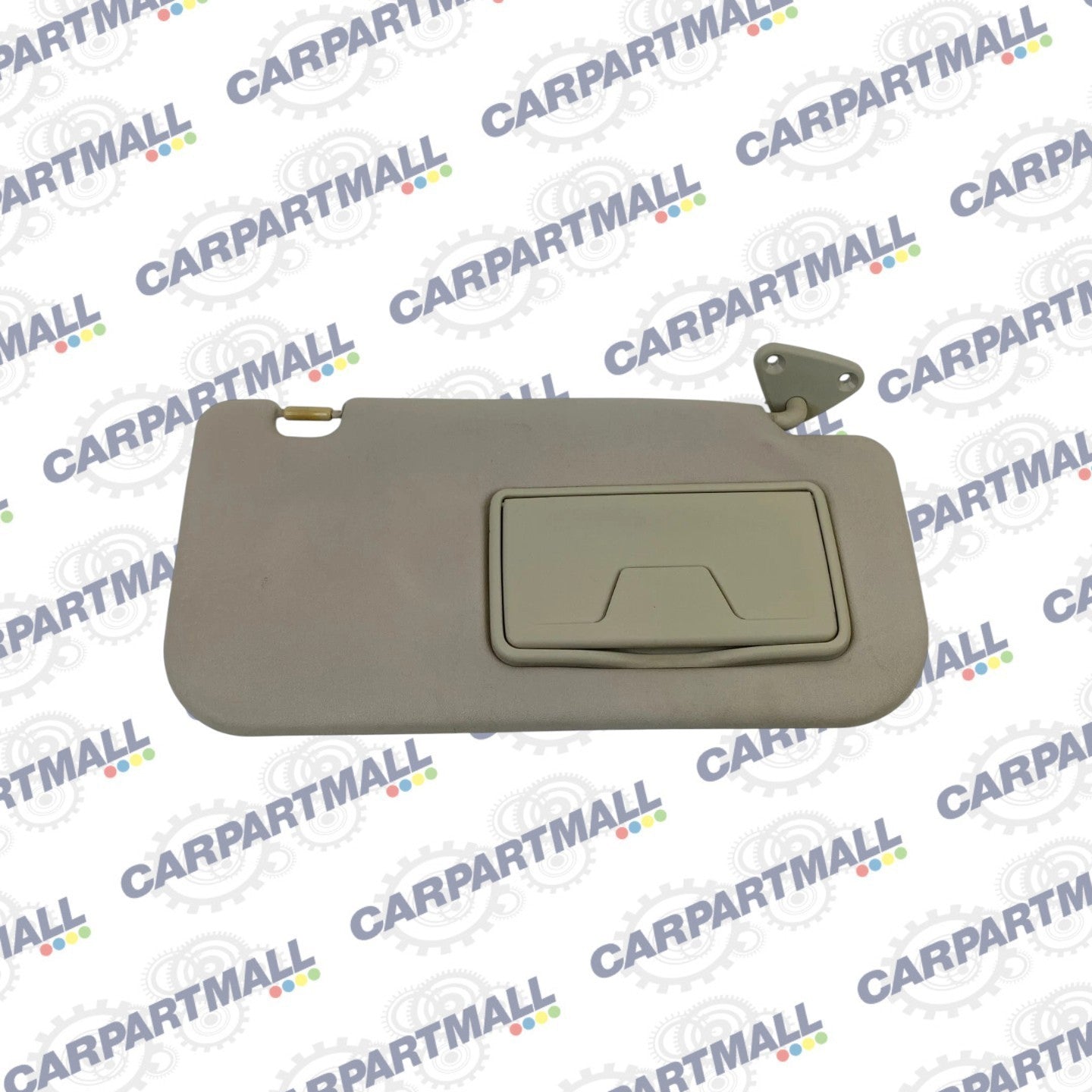 2008-2013 Mitsubishi Lancer Right Passenger Side Sunvisor Sun Visor Shade RH Tan