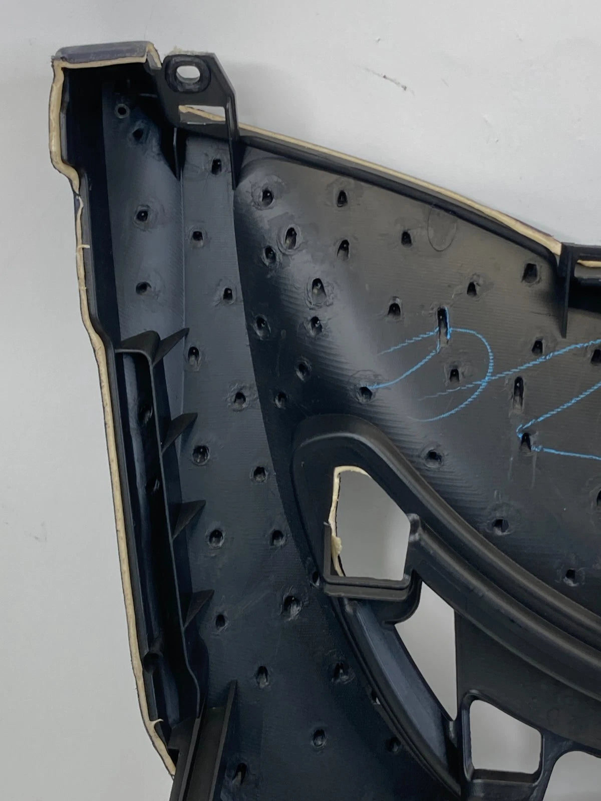 2006-2011 HONDA CIVIC UPPER DASH TRIM SPEEDOMETER CLUSTER BEZEL 77103SNAA000 OEM