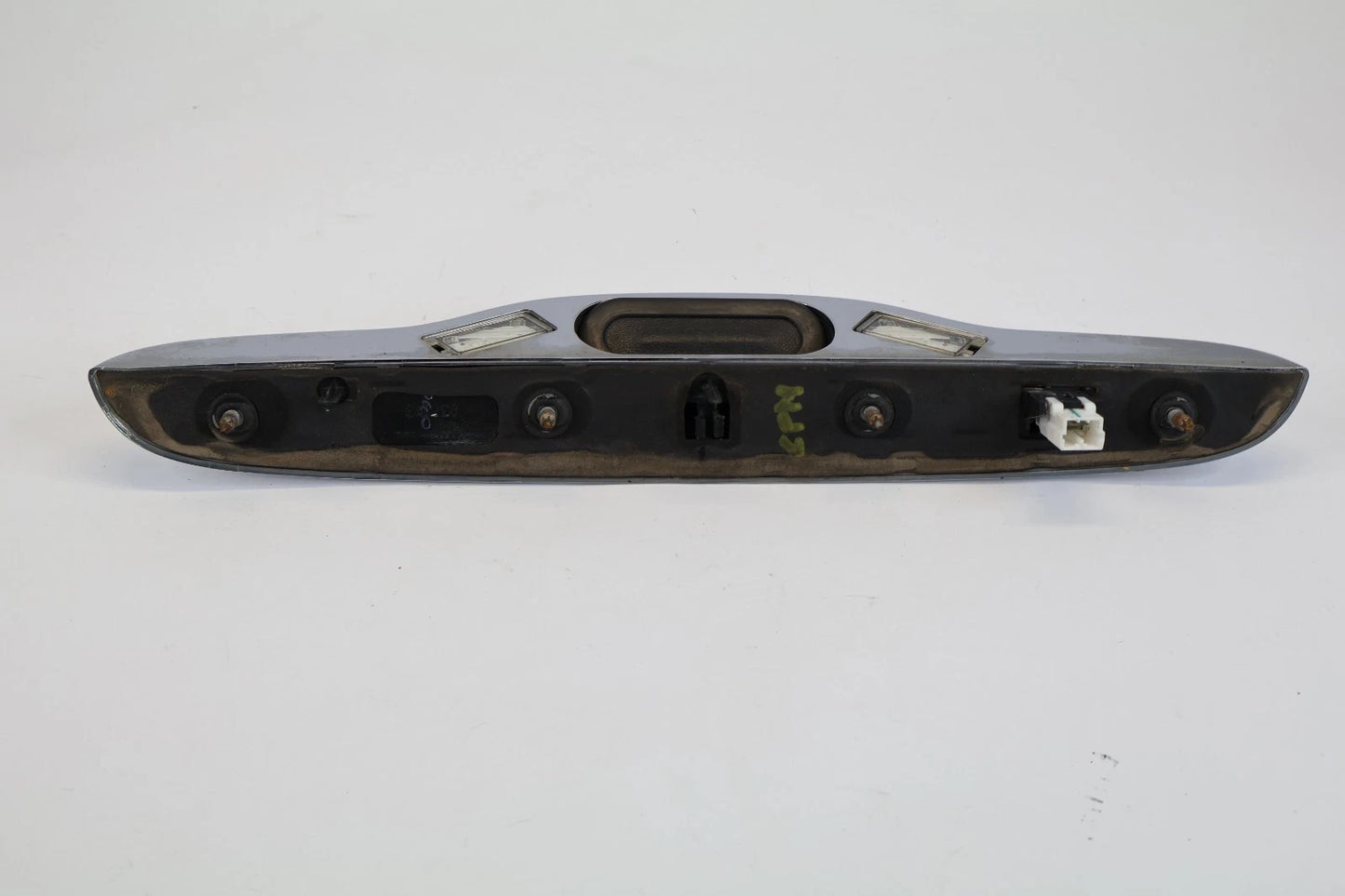 2012-2017 FIAT 500 REAR TRUNK MOLDING TRIM CHROME HANDLE LICENSE LIGHT & LATCH