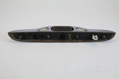 2012-2017 FIAT 500 REAR TRUNK MOLDING TRIM CHROME HANDLE LICENSE LIGHT & LATCH