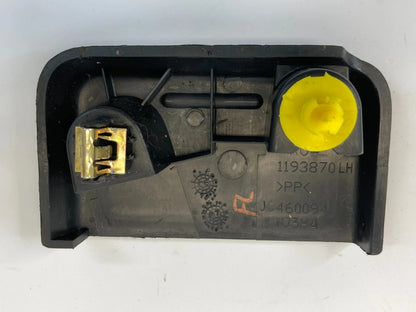 07-12 GMC ACADIA 09-12 TRAVERSE FRONT LEFT SEAT TRACK BOLT COVER TRIM 1193870