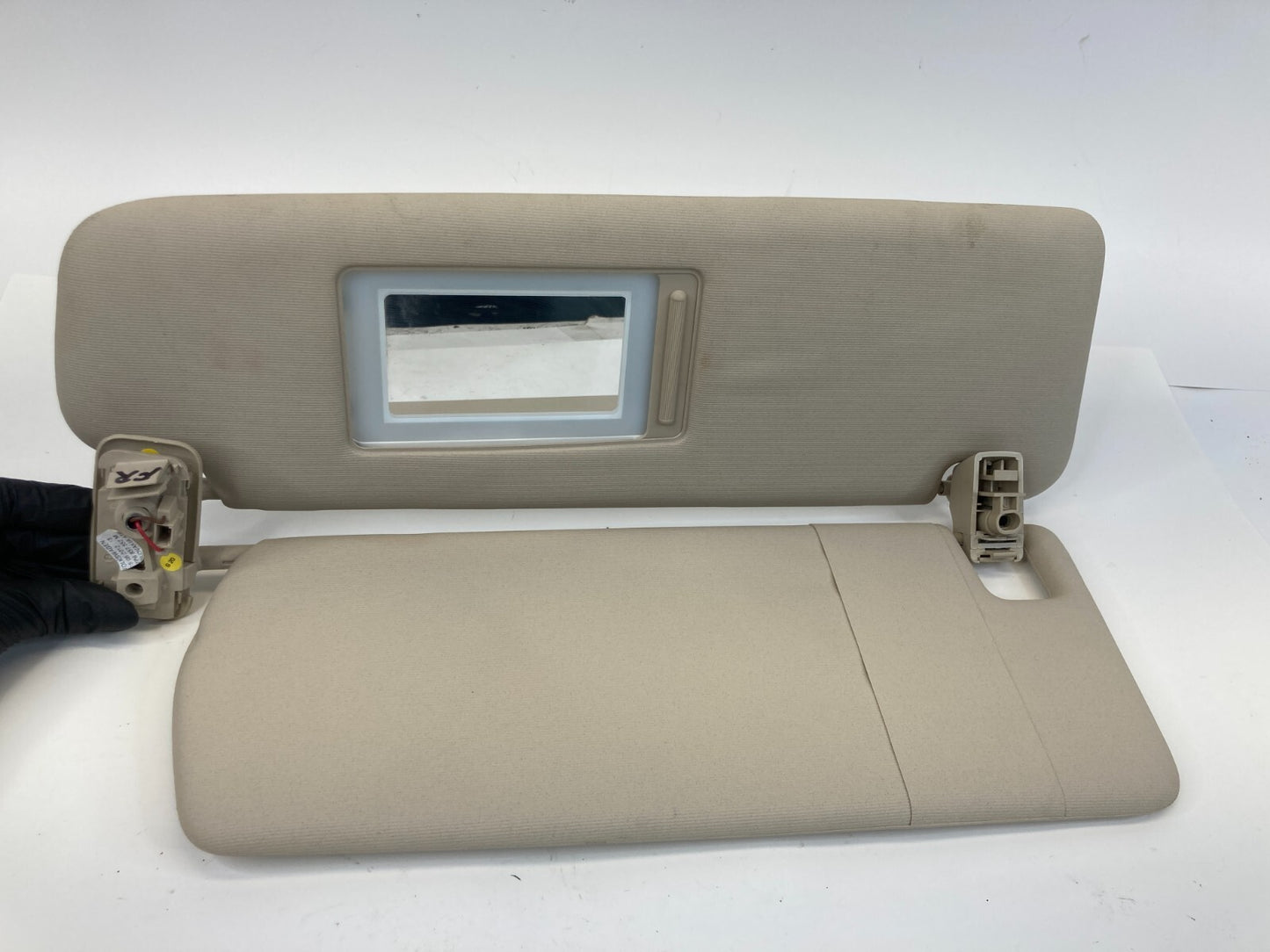 2011-2017 VW Volkswagen Touareg Roof Sunvisor Sun Visor Shade Pair Set OEM