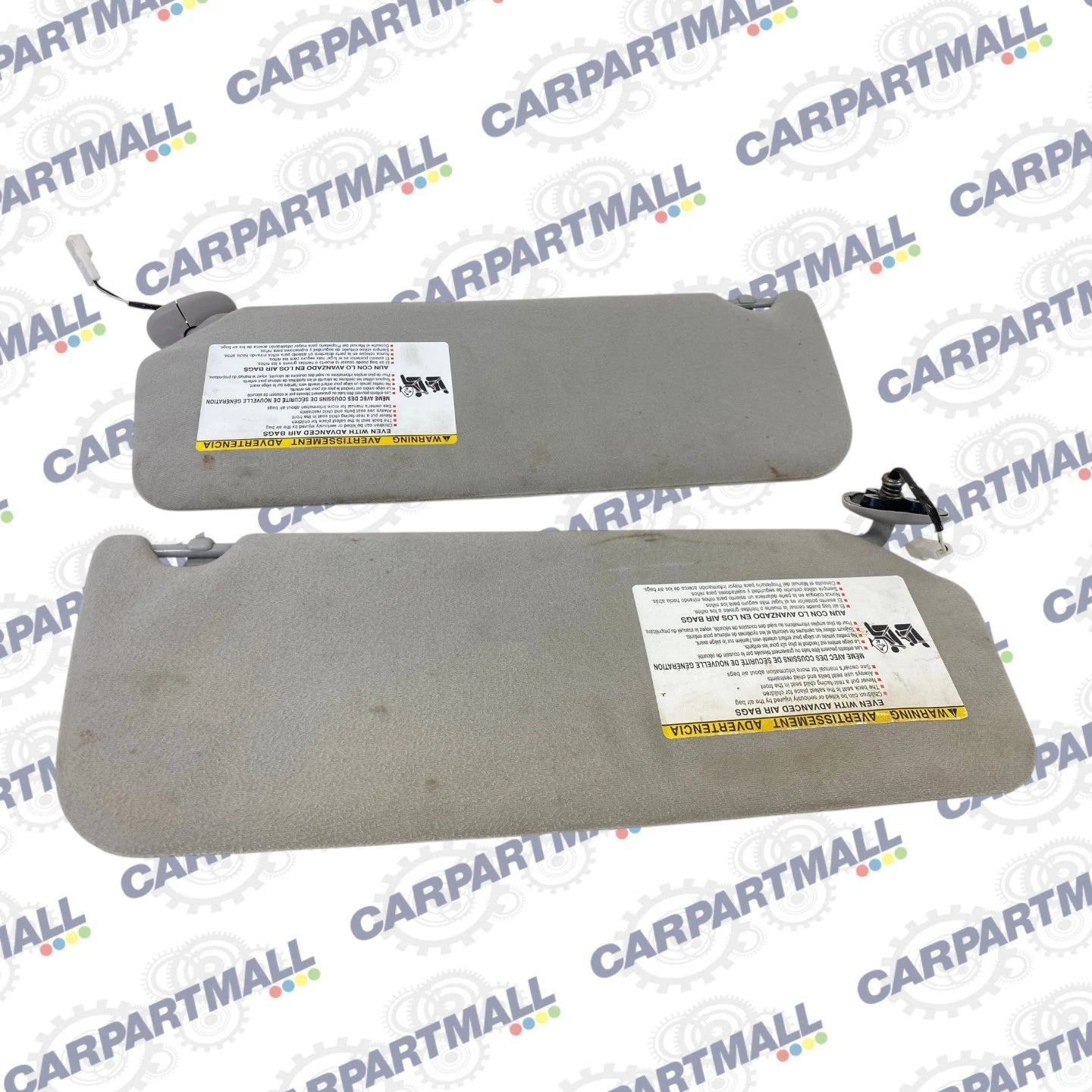 2005-2010 TOYOTA SIENNA LEFT & RIGHT SUNVISOR SUN VISOR SHADE PAIR SET OEM