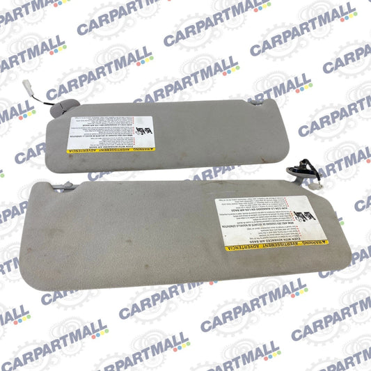 2005-2010 TOYOTA SIENNA LEFT & RIGHT SUNVISOR SUN VISOR SHADE PAIR SET OEM