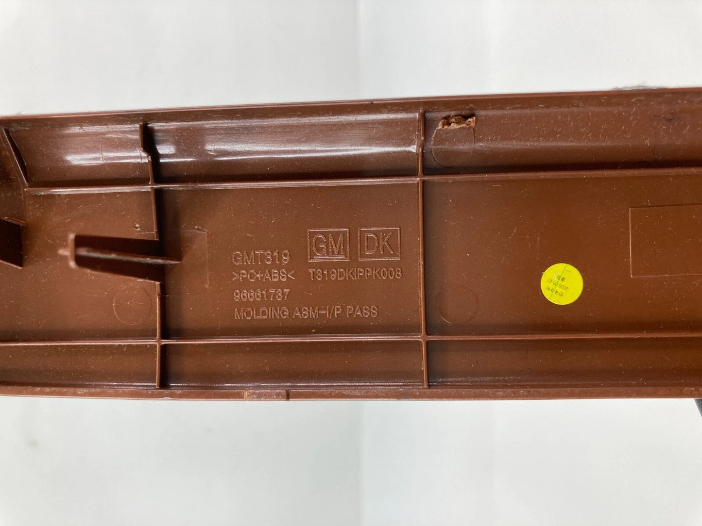 2008-2010 SATURN VUE DASH RIGHT PANEL MOLDING TRIM COVER WOODGRAIN 96661737 OEM