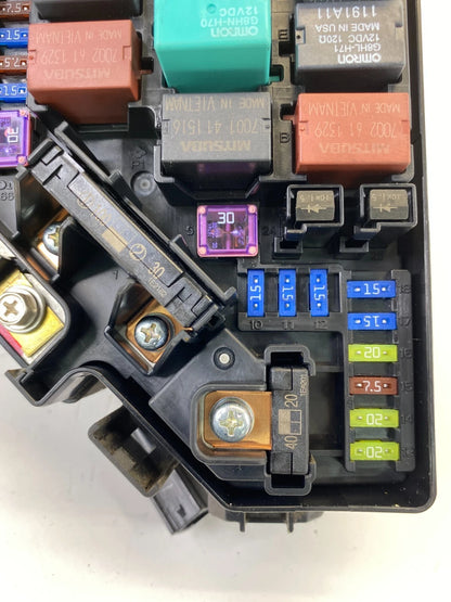 2009-2012 Acura RDX 2.3L L4 Engine Compartment Relay Fuse Box Block STK-A021