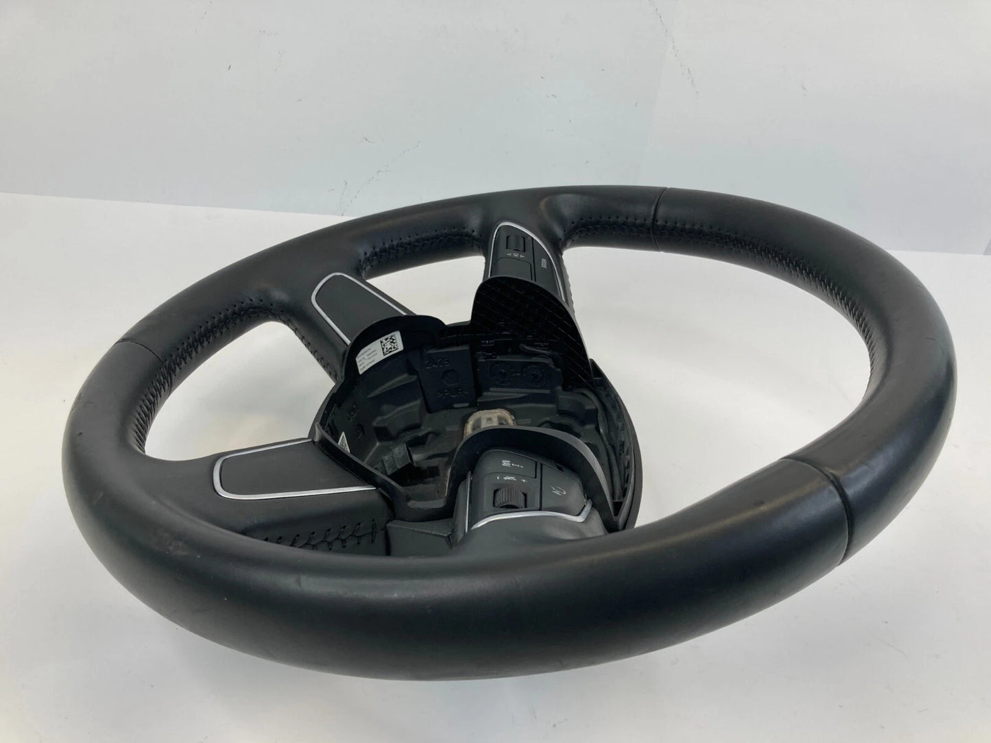 13-16 AUDI A4 A4 QUATTRO STEERING WHEEL W/ AUDIO SWITCH 4 SPOKE 4L0419091AC OEM