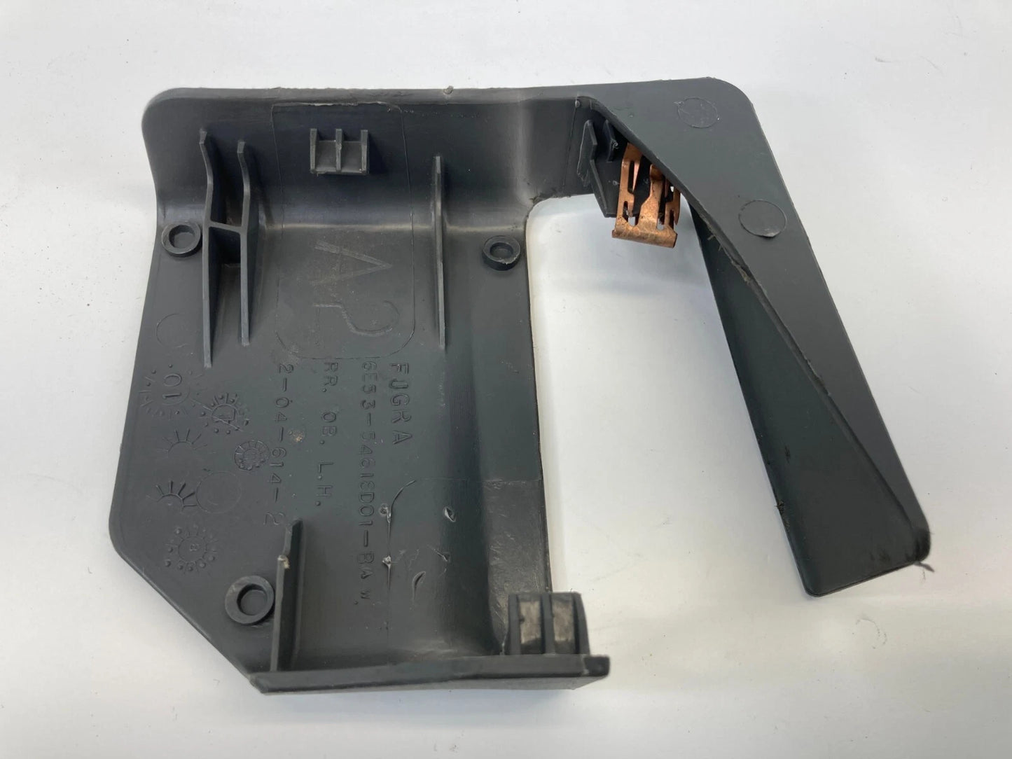 2006-2012 FORD FUSION FRONT SEAT TRACK RAIL COVER TRIM 6E53-54618D01-BA OEM