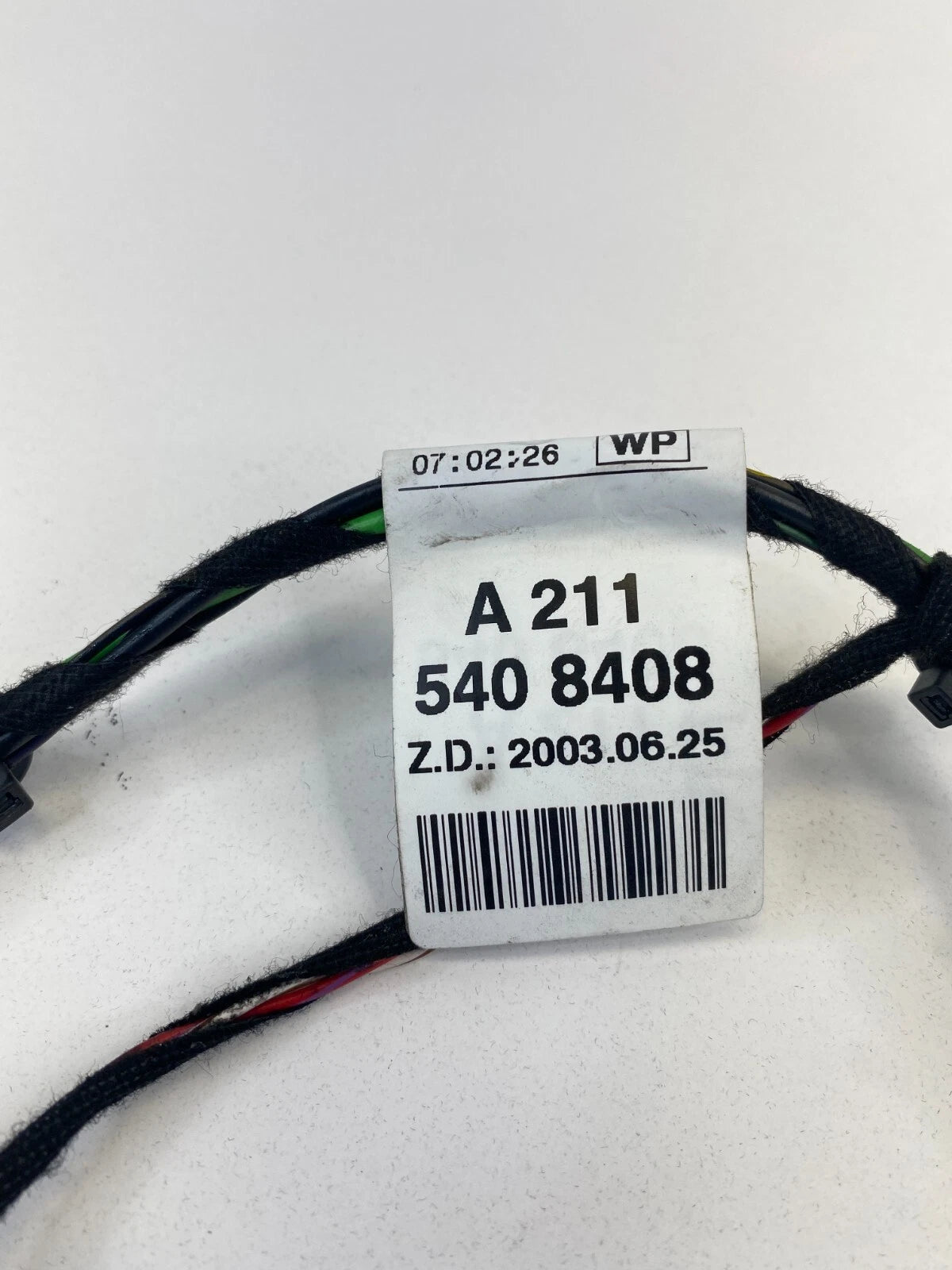 2003-2009 MERCEDES BENZ E320 REAR RIGHT DOOR WIRING WIRE HARNESS A2115408408 OEM