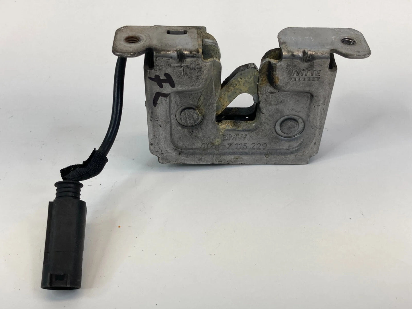 2006 BMW 330I 325I FRONT LEFT HOOD LOCK LATCH RELEASE ACTUATOR 5123-7115229