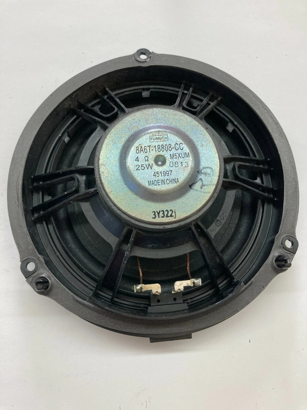 2014-2019 FORD FIESTA REAR RIGHT PASSENGER DOOR SPEAKER AUDIO 8A6T-18808-CC OEM