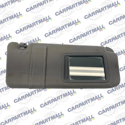 2007-2011 TOYOTA CAMRY W/O SUNROOF RIGHT PASSENGER SUN VISOR SUNVISOR CLOTH GRAY