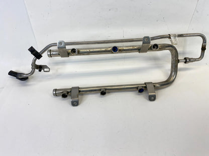 09-12 FORD FLEX 3.5L ENGINE FUEL SUPPLY INJECTION RAIL SET W /LINE 7T4E9F797 OEM