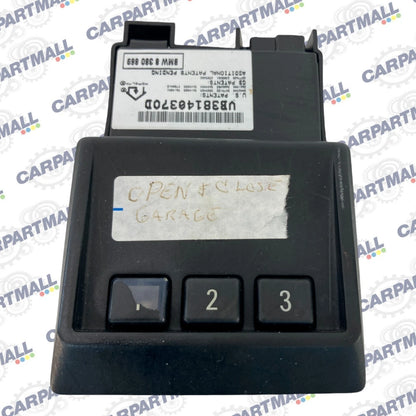 97-20 BMW 740IL GARAGE DOOR GATE REMOTE OPENING CONTROL SWITCH BUTTON 8380869