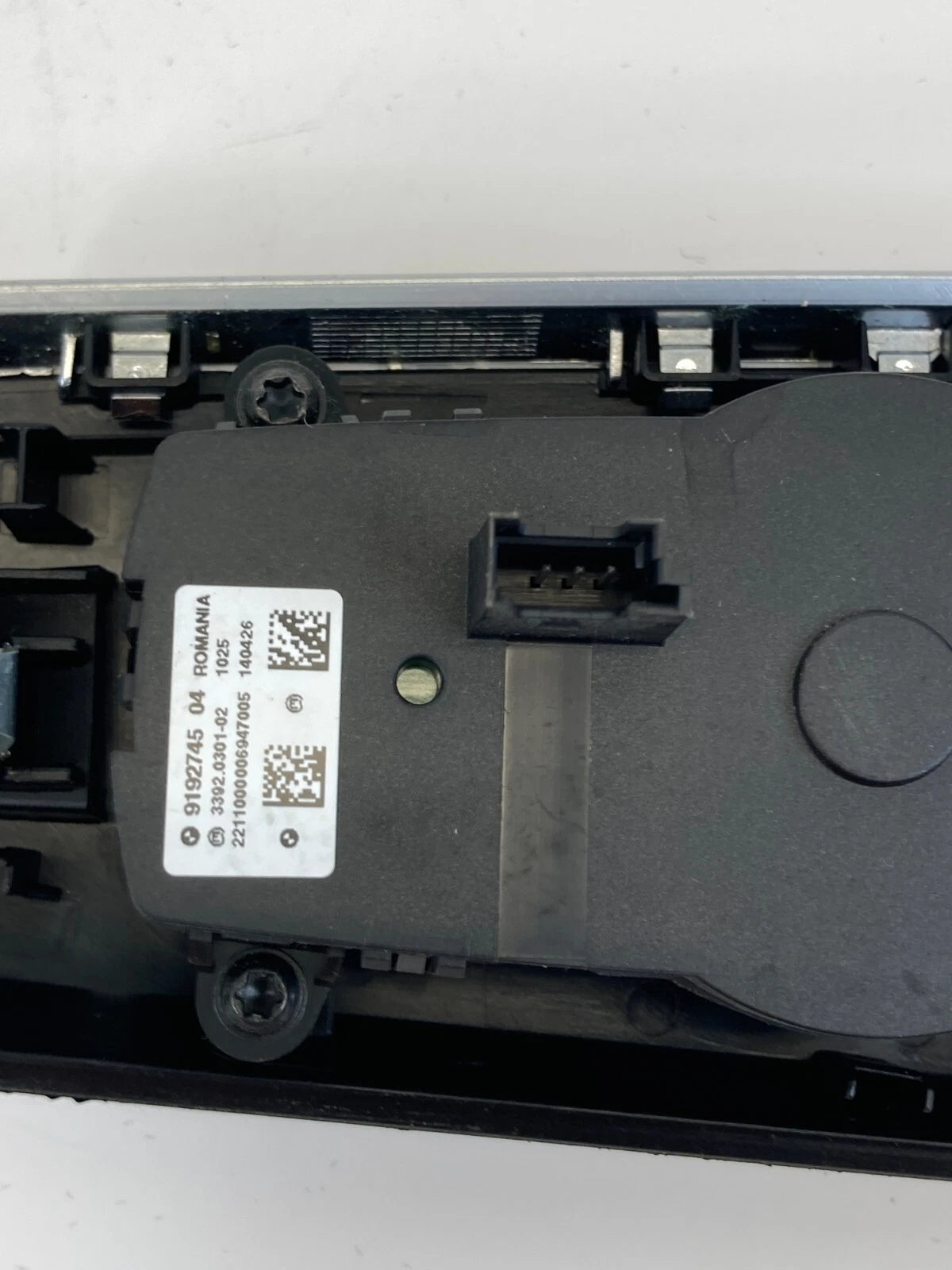 2011-2017 BMW X3 HEADLIGHT CONTROL SWITCH DIMMER PANEL DASH OEM FACTORY 9192745