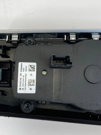 2011-2017 BMW X3 HEADLIGHT CONTROL SWITCH DIMMER PANEL DASH OEM FACTORY 9192745