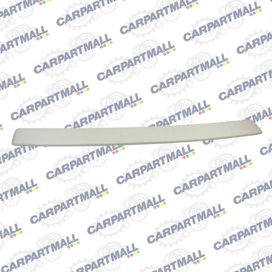 05-09 PONTIAC G6 SEDAN REAR TRUNK LID SPOILER WING MOUNTED WHITE 22625074 OEM