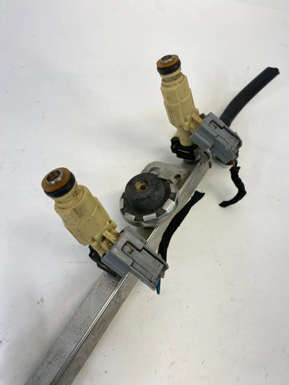 2010-2013 KIA FORTE KOUP 2.0L ENGINE FUEL RAIL INJECTION INJECTORS W/ LINE OEM