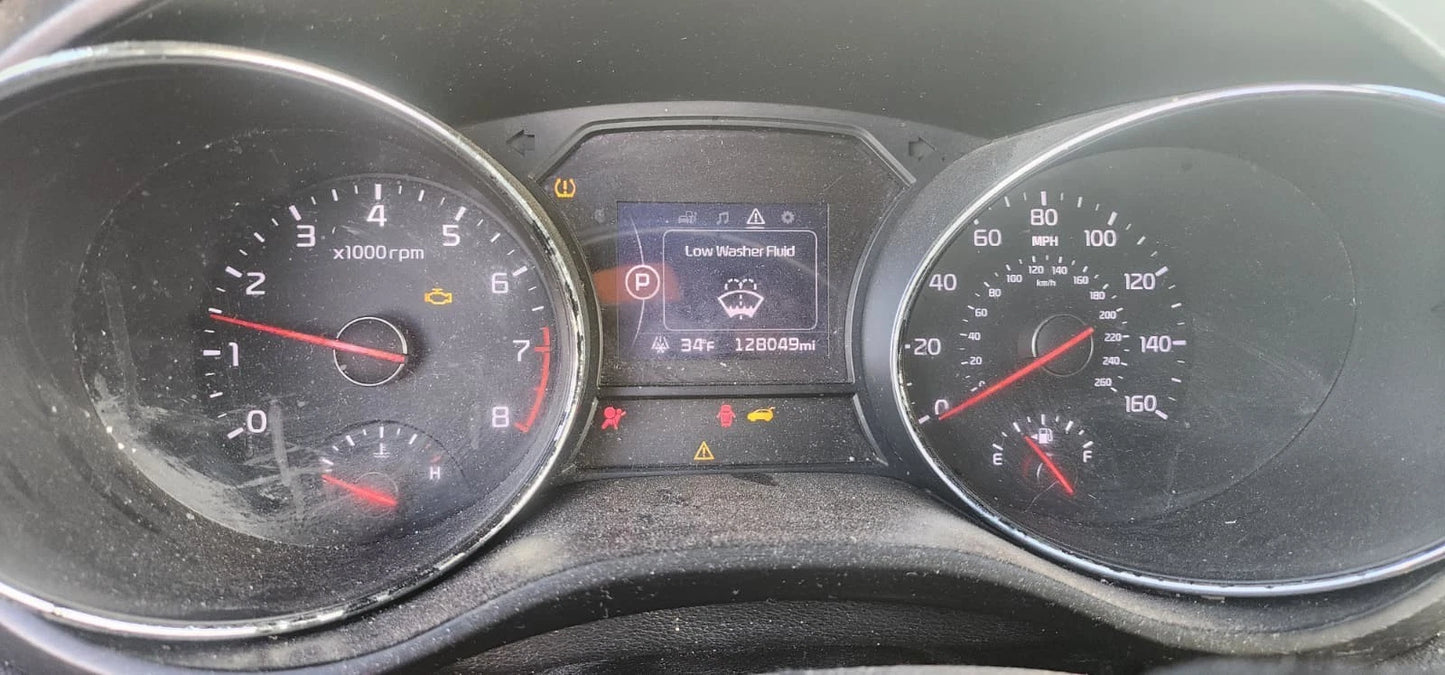2017 2018 KIA SEDONA DASH INSTRUMENT CLUSTER SPEEDOMETER GAUGES 128K MILES