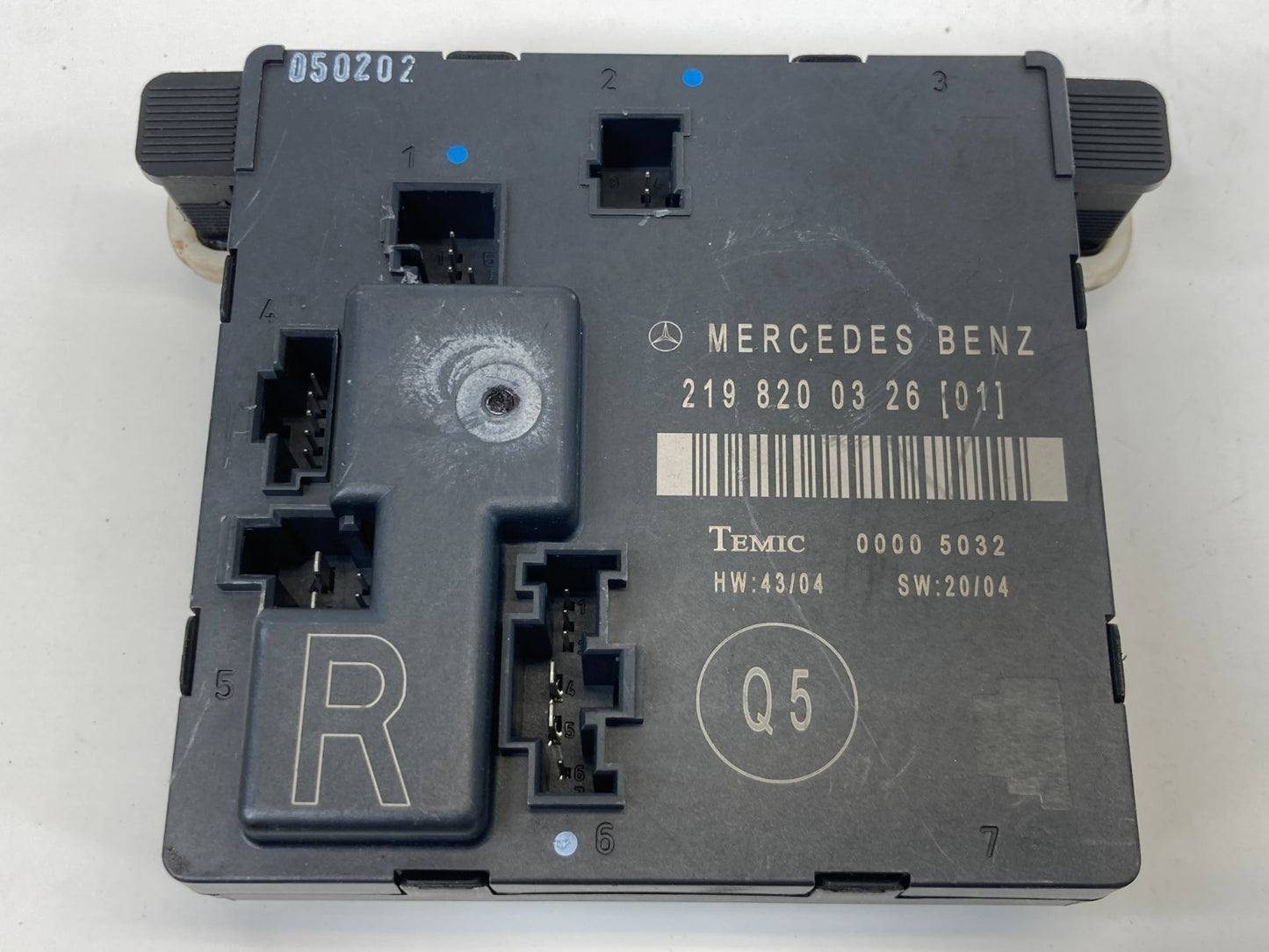 2006 Mercedes-Benz CLS500 Rear Right Side Door Control Module Unit 219-820-03-26
