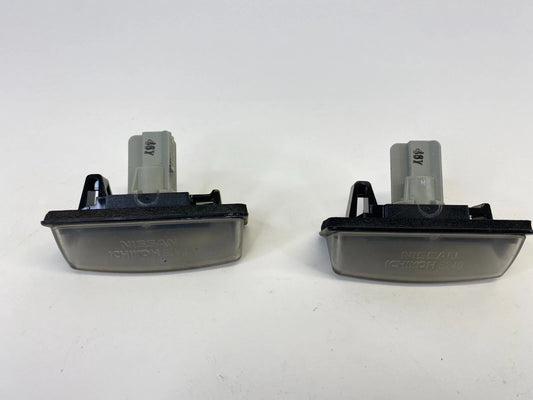 2013-2018 NISSAN ALTIMA REAR TRUNK LICENSE PLATE LIGHT LAMP PAIR SET OEM