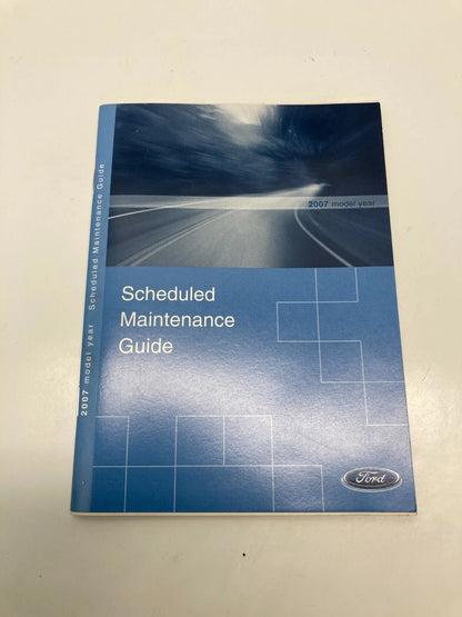 2007 07 FORD FUSION SEL SEDAN OWNER'S MANUAL GUIDE & WARRANTY GUIDE W/ CASE OEM