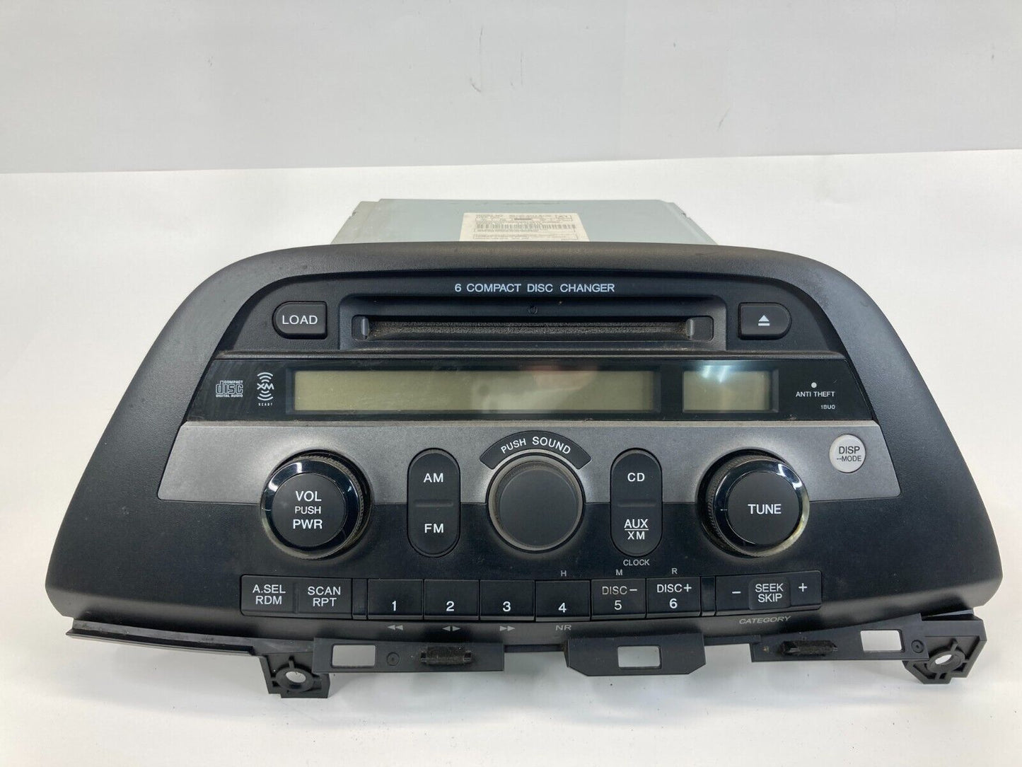 2005-2007 Honda Odyssey AM FM Radio CD Player Reciver 6 Disc 39100-SHJ-A100 OEM