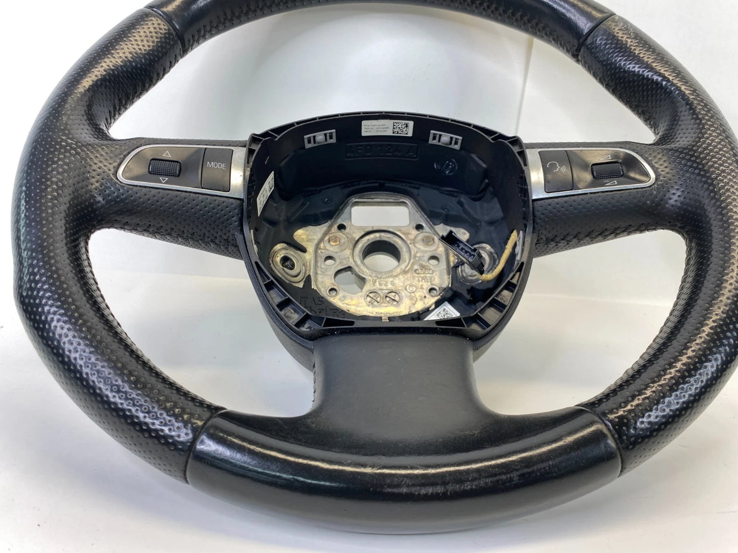 2008-2012 AUDI A5 QUATTRO STEERING WHEEL BLACK LEATHER OEM 8T0-419-091-A-WUL