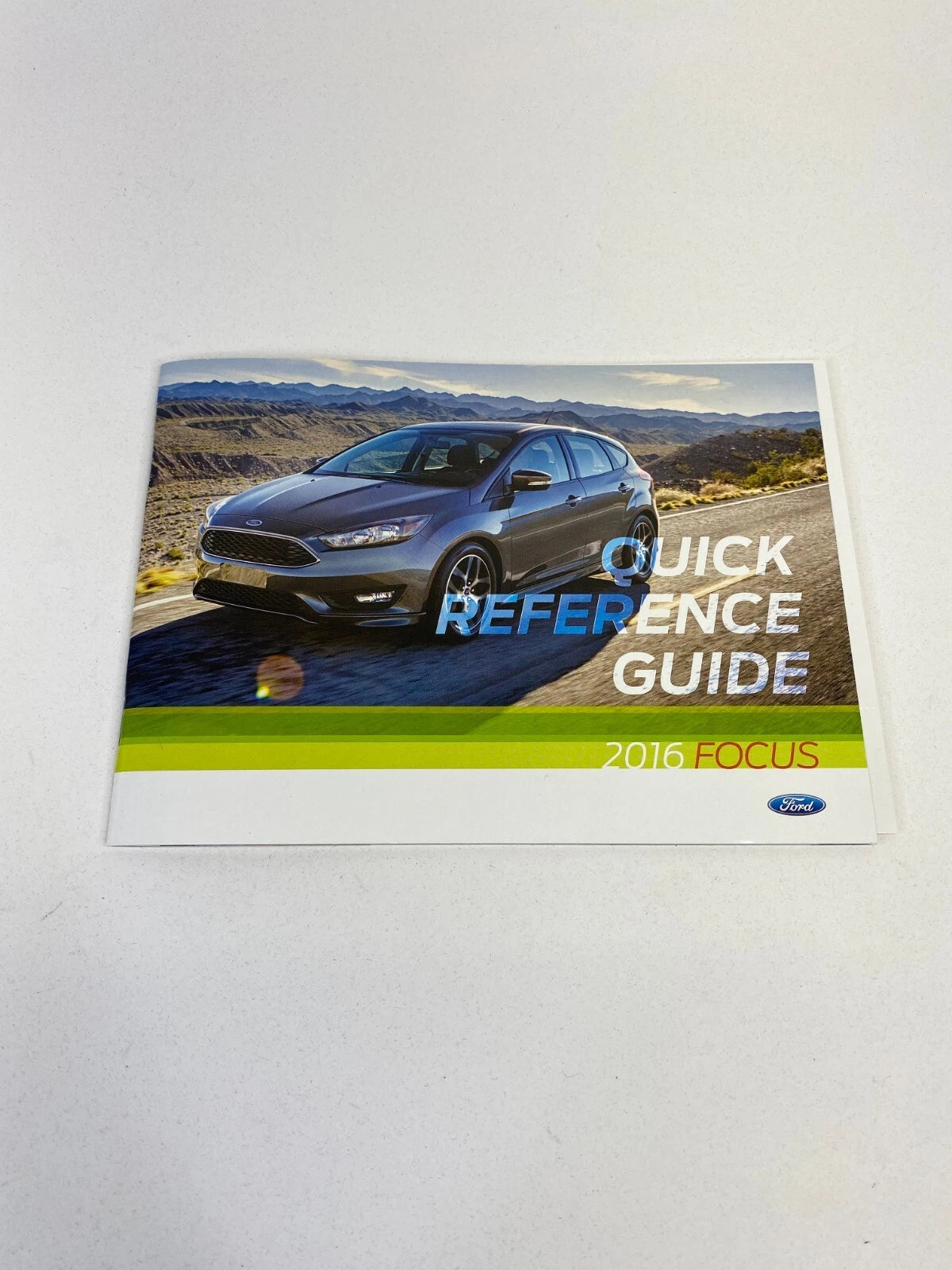 2016 FORD FOCUS OWNERS MANUAL REFERENCE GUIDE WARRANTY INFORMATION W/ CASE SET