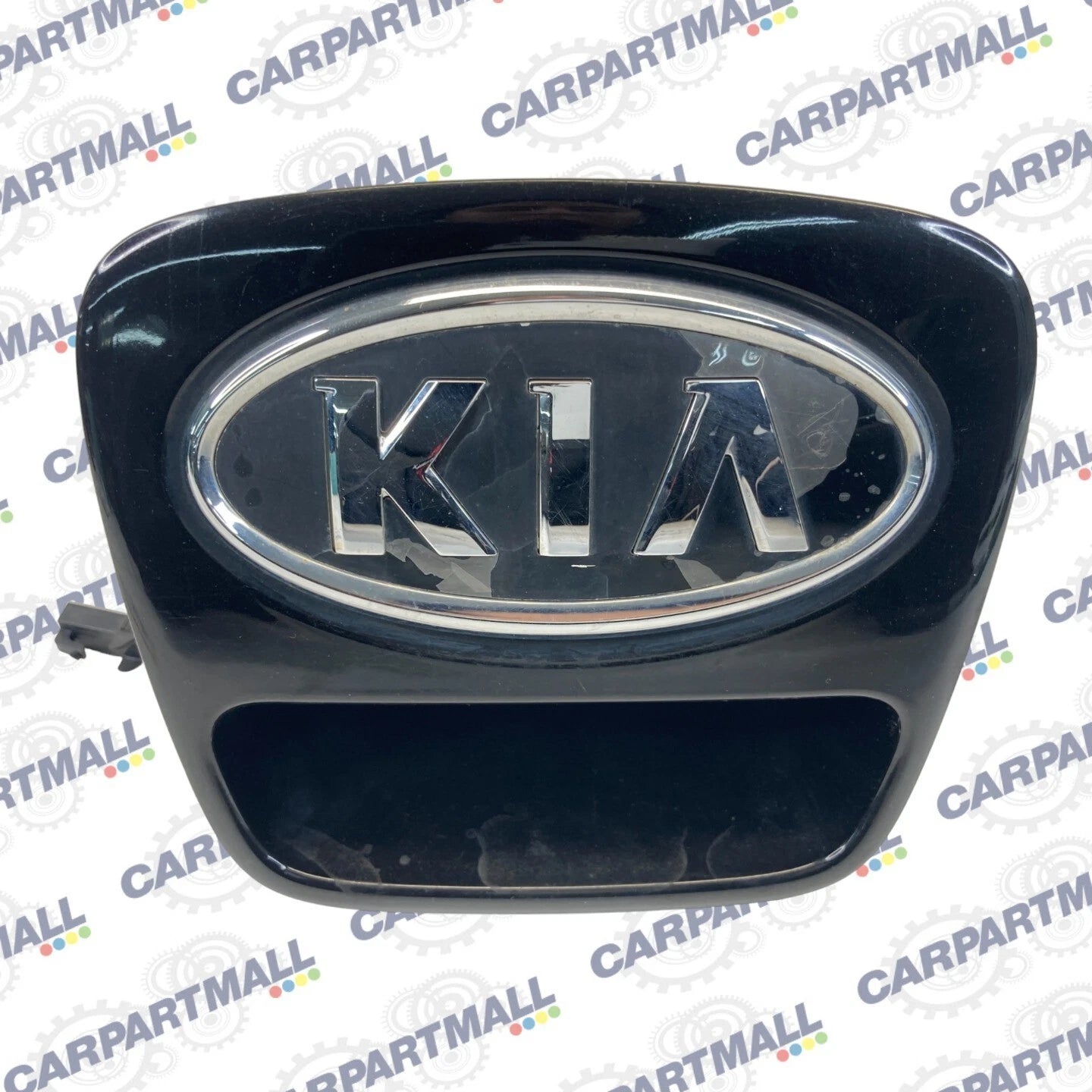 10-13 KIA SOUL REAR TRUNK TAILGATE HANDLE BEZEL MOUNT W/ MOLDING 87376-2K000