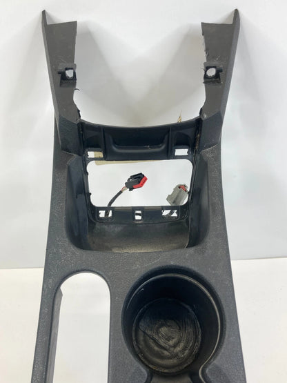 2011-2013 FORD FIESTA CENTER CONSOLE BASE FRAME PANEL W/ CUP HOLDER AE8354044D52