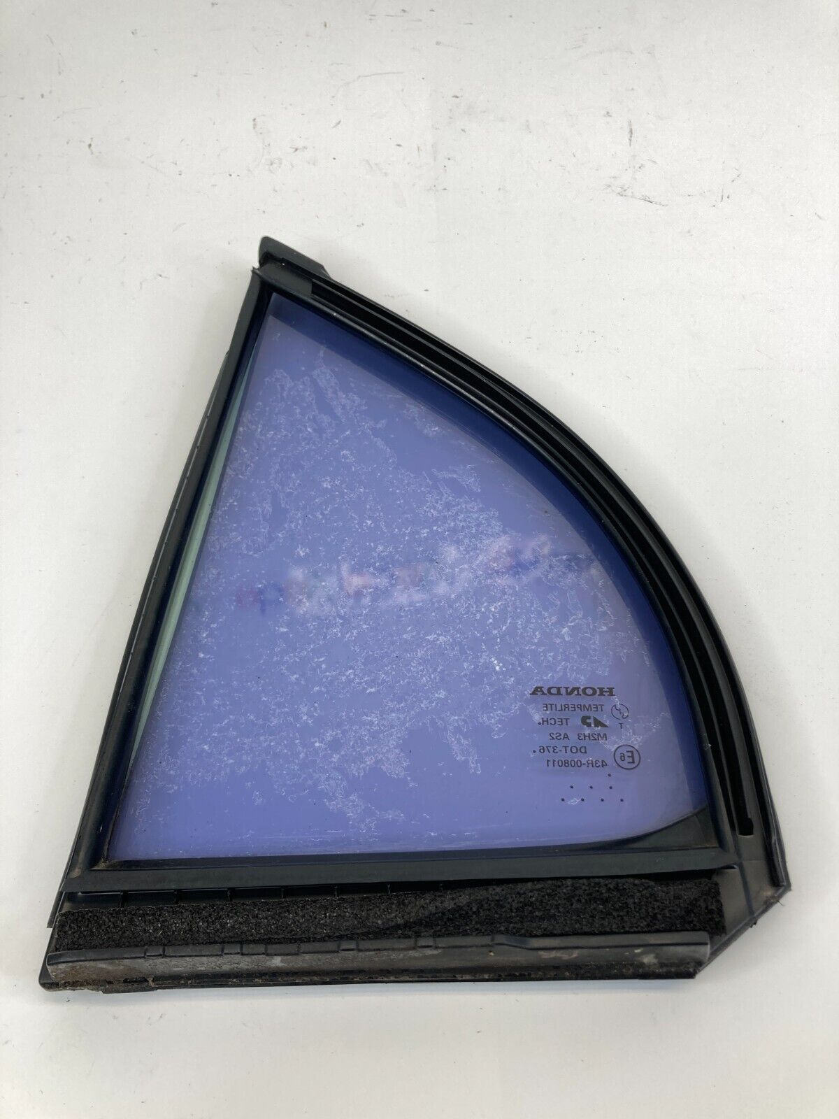 99-03 Acura TL Rear Right Passenger Side Door Window Quarter Glass 43R-008011