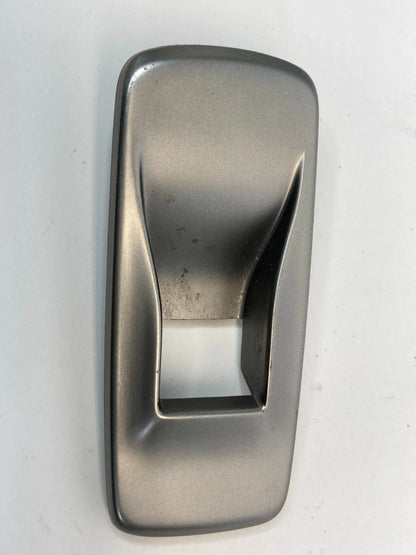 2009-2011 JAGUAR XF REAR RIGHT SIDE WINDOW SWITCH BEZEL COVER SILVER OEM