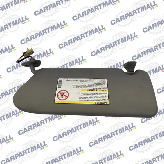 2004-2009 CADILLAC SRX RIGHT PASSENGER SIDE SUNVISOR SUN VISOR SHADE W/ MIRROR