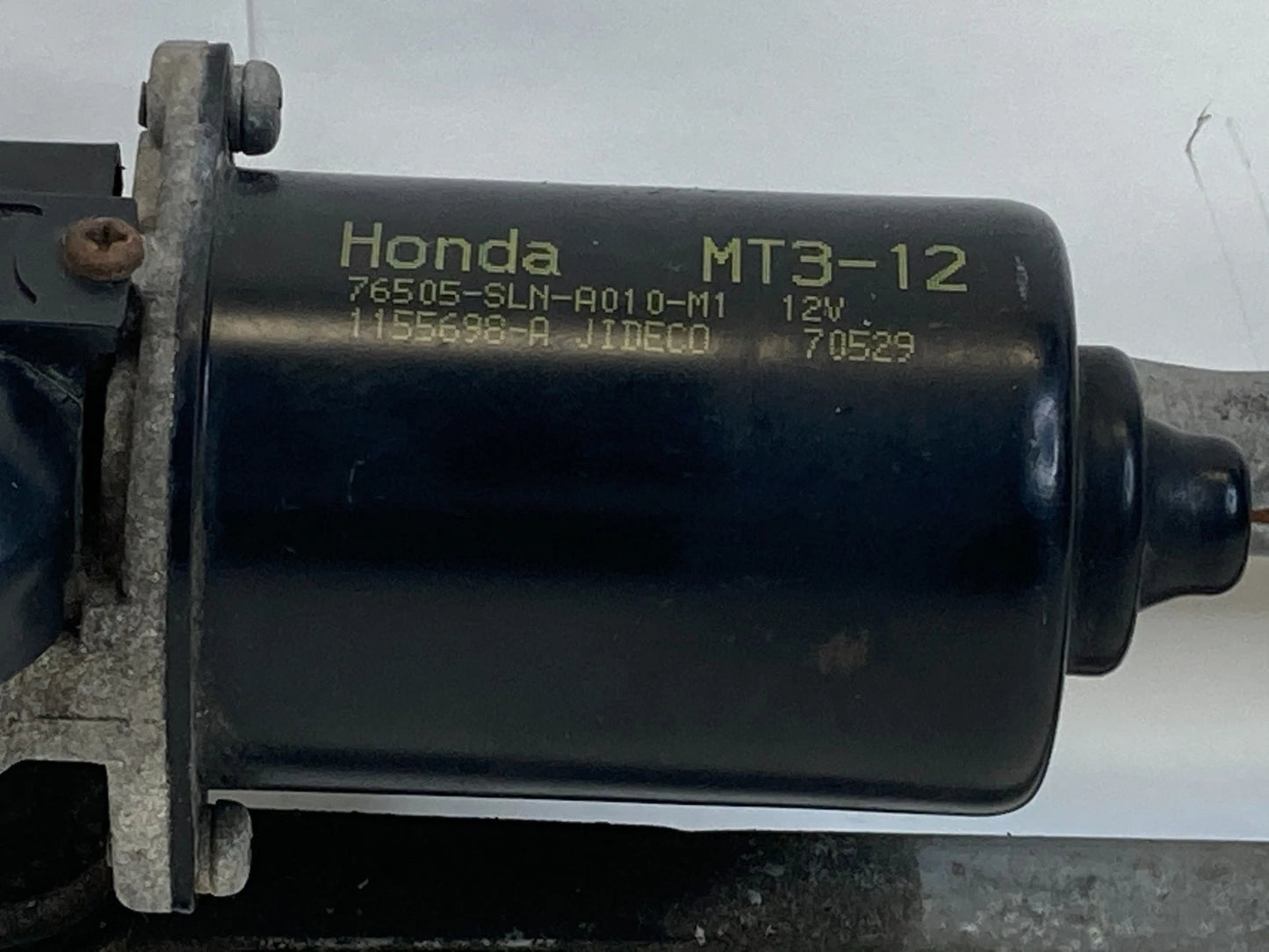 2007 2008 HONDA FIT FRONT WINDSHIELD WIPER MOTOR W/ LINKAGE 76505-SLN-A010-M1