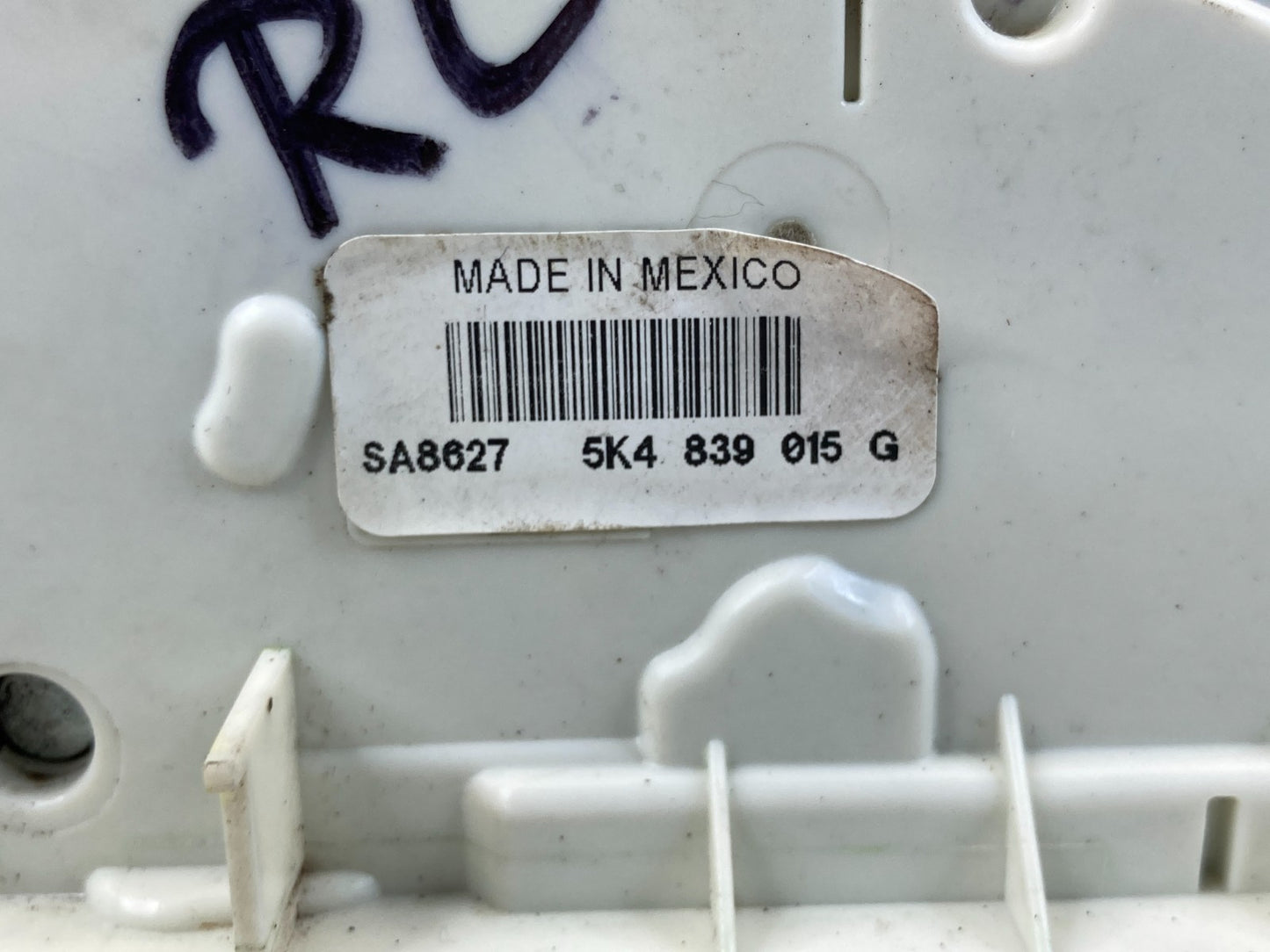 12-14 Volkswagen Passat Rear Left Side Door Lock Latch Actuator 5K4839015G OEM