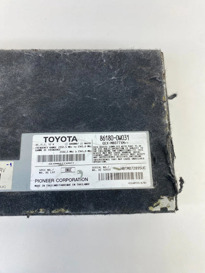 07-09 LEXUS GS350 AUDIO EQUIPMENT SATELLITE RADIO RECEIVER MODULE 86180-0W031