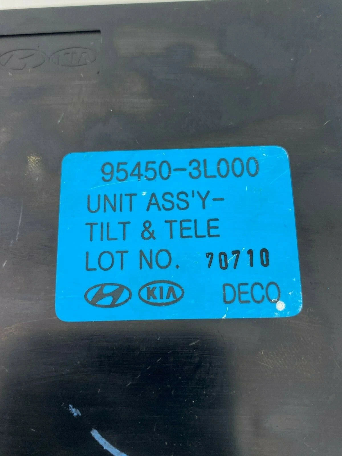 2006-2011 HYUNDAI AZERA 3.8 V6 MEMORY TILT TELESCOPIC CONTROL MODULE 95450-3L000