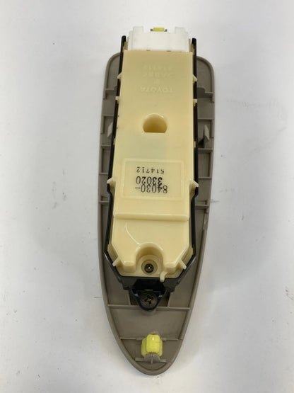 02 03 LEXUS ES300 FRONT RIGHT PASSENGER DOOR WINDOW SWITCH & BEZEL 84030-33020