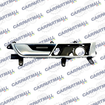 2005-2011 AUDI A6 QUATTRO S6 FRONT LEFT DRIVER SIDE INTERIOR DOOR HANDLE W/ TRIM
