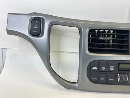 05-10 HONDA ODYSSEY DASH CLIMATE CONTROL PANEL A/C VENT W BEZEL 77250SHJA220 OEM