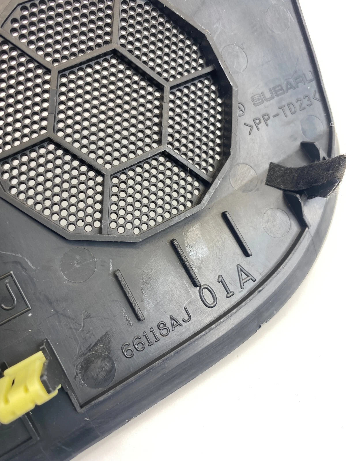 2010-2014 SUBARU LEGACY OUTBACK PASSENGER DASH SPEAKER GRILLE SENSOR 66118AJ01A