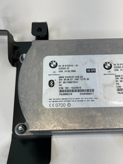 2006 2007 BMW 530XI 04-07 530I TELEMATICS BLUETOOTH CONTROL MODULE 84-10-9120742