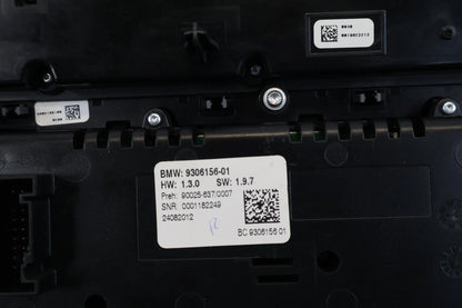 2011-2016 BMW F10 528I 535I 550I AC HEATER CLIMATE RADIO CONTROL PANEL 930615601
